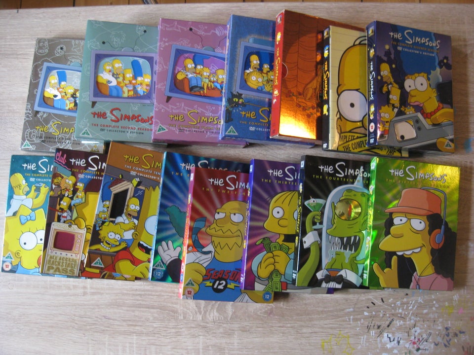 Simpsons Season 1-15, DVD,