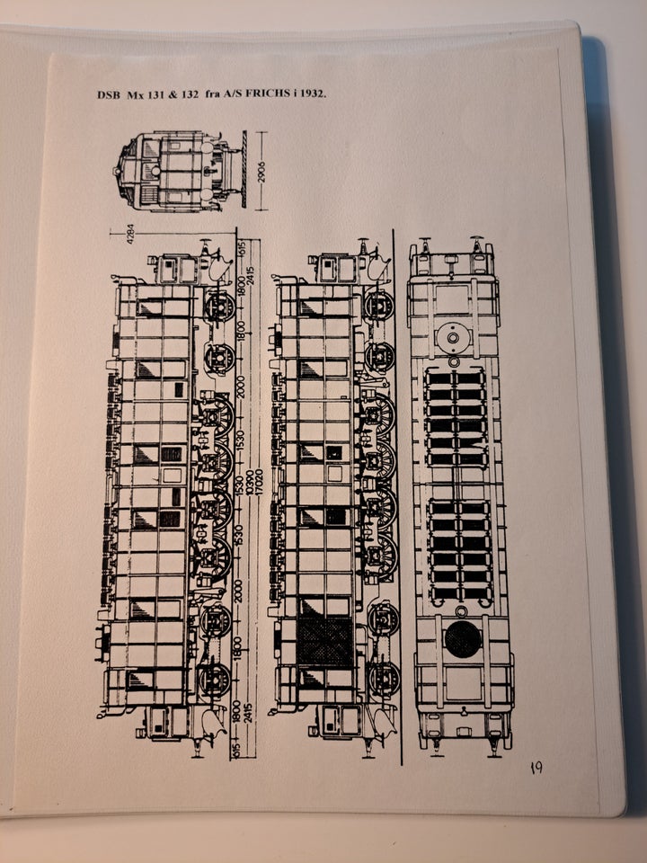 Byggesæt, FRICHS 8 AX lokomotiv DSB