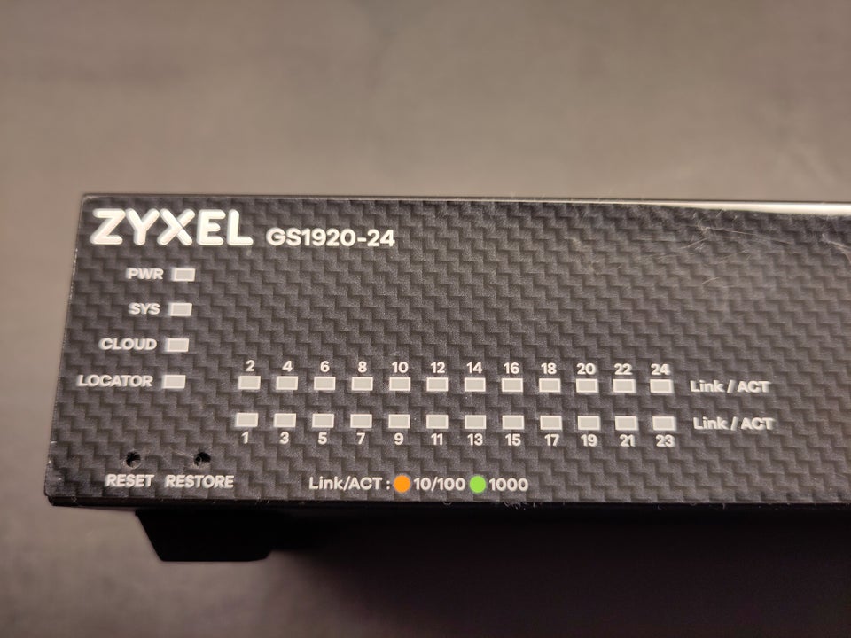 Switch, Zyxel, Perfekt