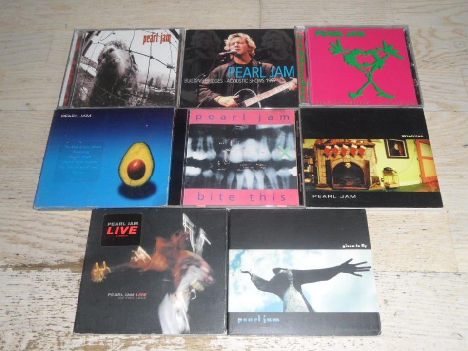 PEARL JAM: 7 CD MED PEARL JAM, rock