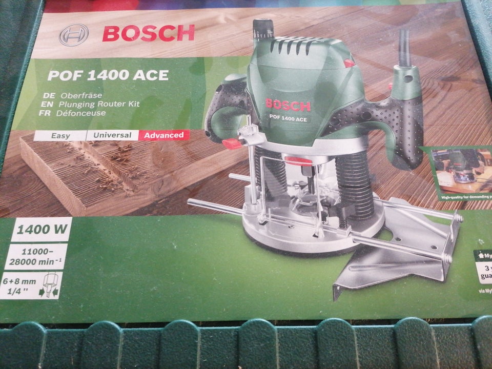 Overfræser, Bosch POF 1400 ACE