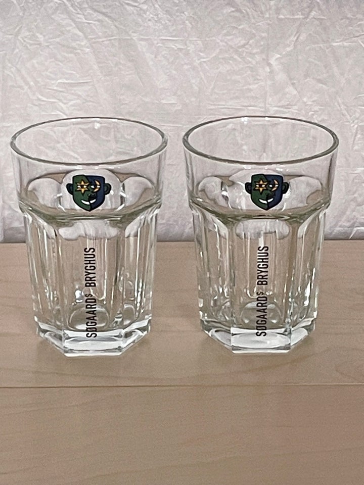 Glas, 2 øl glas, Søgaard Bryghus