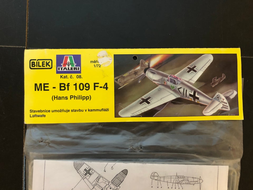 Byggesæt, Italeri / Bilek ME - Bf 109