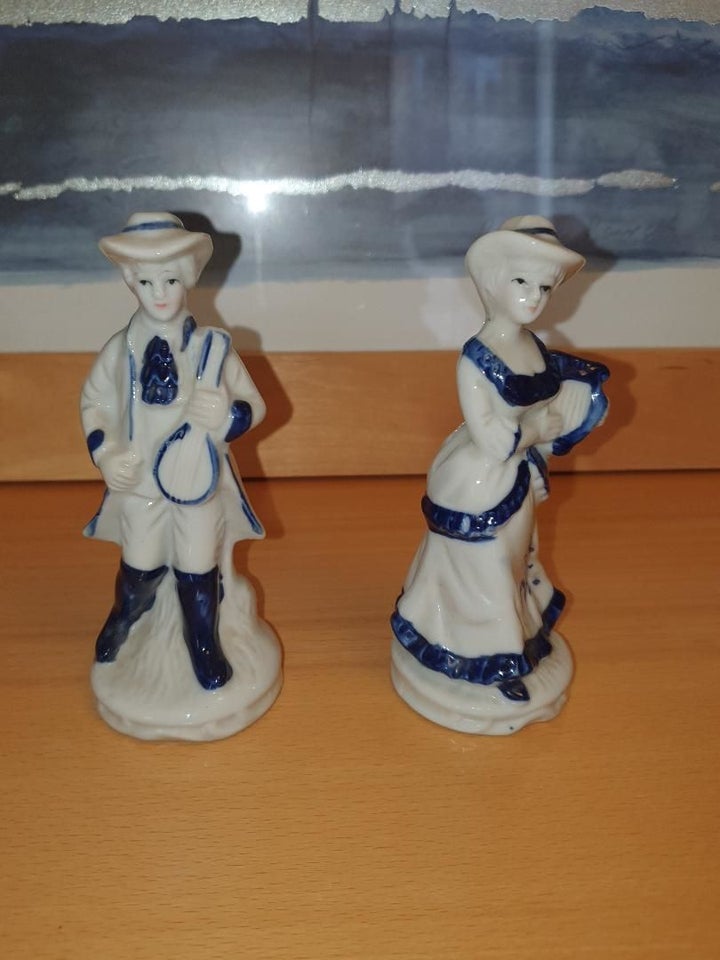 2 Porcelæns figurer