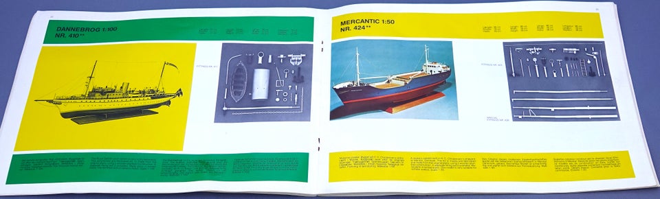 Modelskib, Billing Boats Katalog