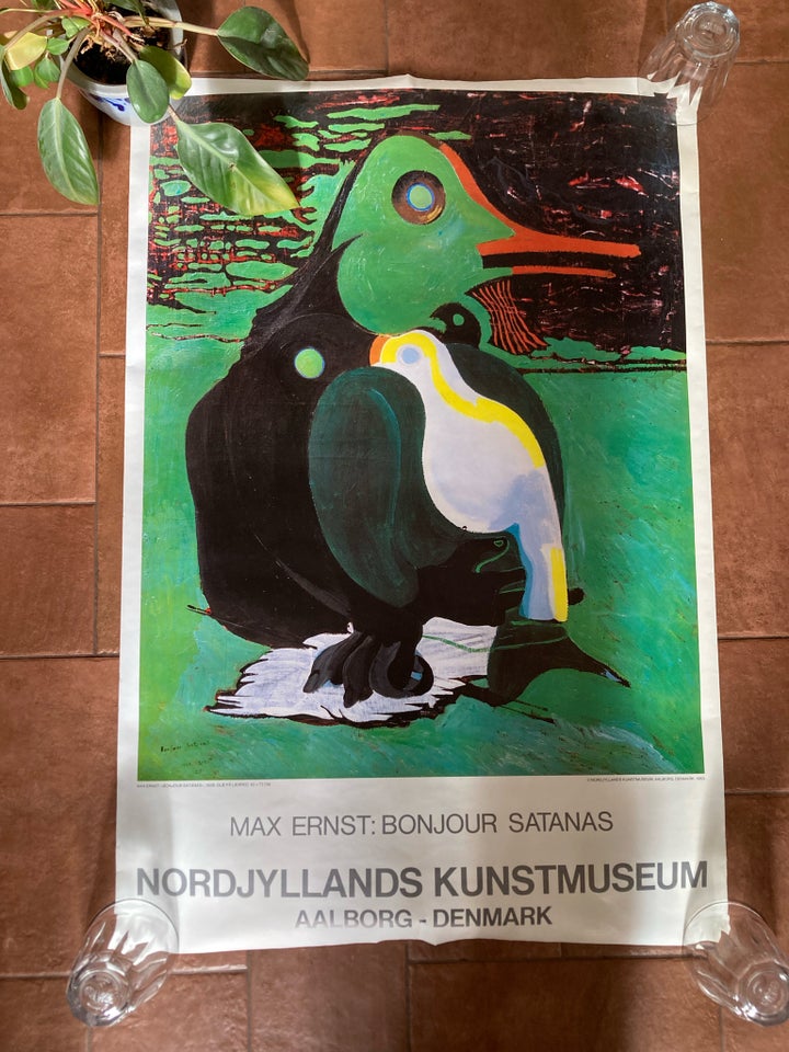 Plakat Max Ernst motiv: Bonjour