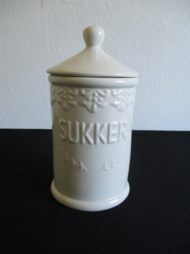 Porcelæn Krukke til sukker