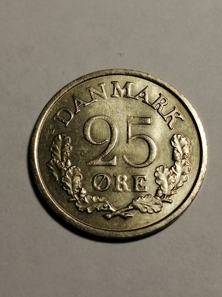 Danmark, mønter, 25 øre