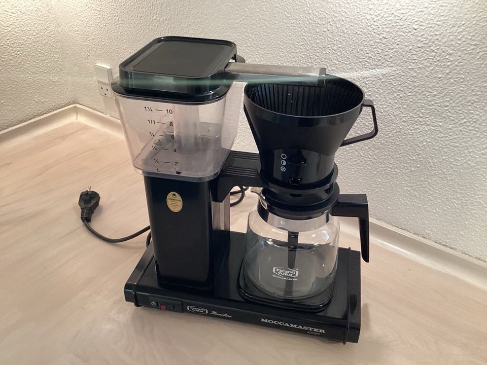 Fin sort Moccamaster kaffemaskine