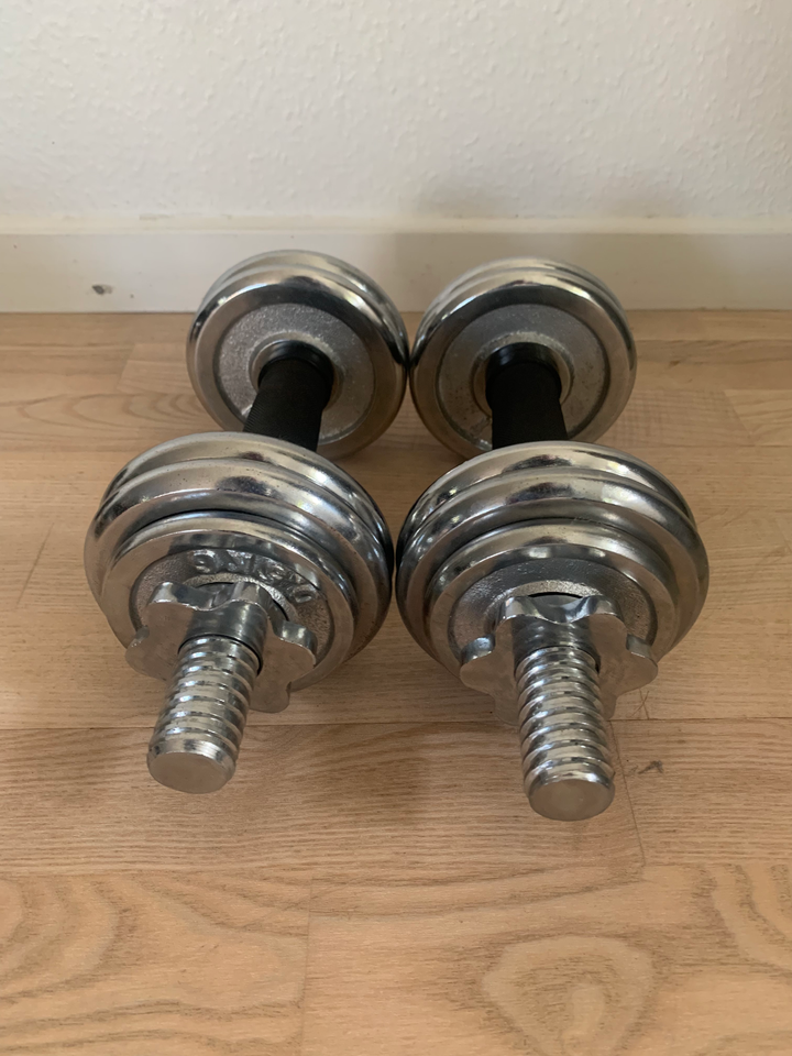 Håndvægte, Dumbbell set