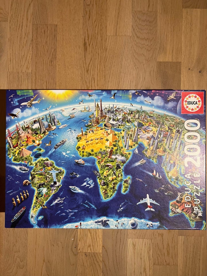 Educa puzzle 2000, puslespil