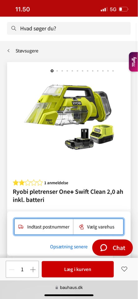 Pletrenser/sofarens, Ryobi