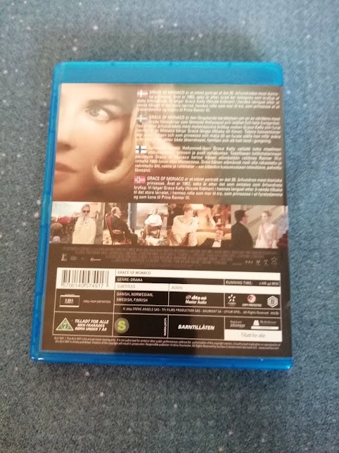 Grace of Monaco, Blu-ray, drama