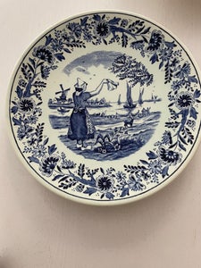 Hollandsk Porcelæn Boch/Delfts