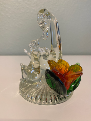 Glas Glasfigur - Svane med