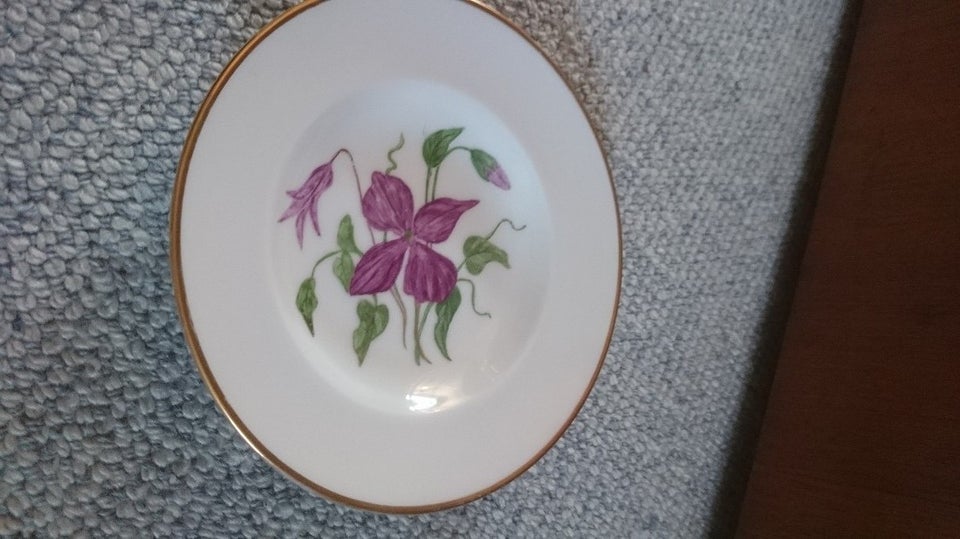 Porcelæn tallerken bing og