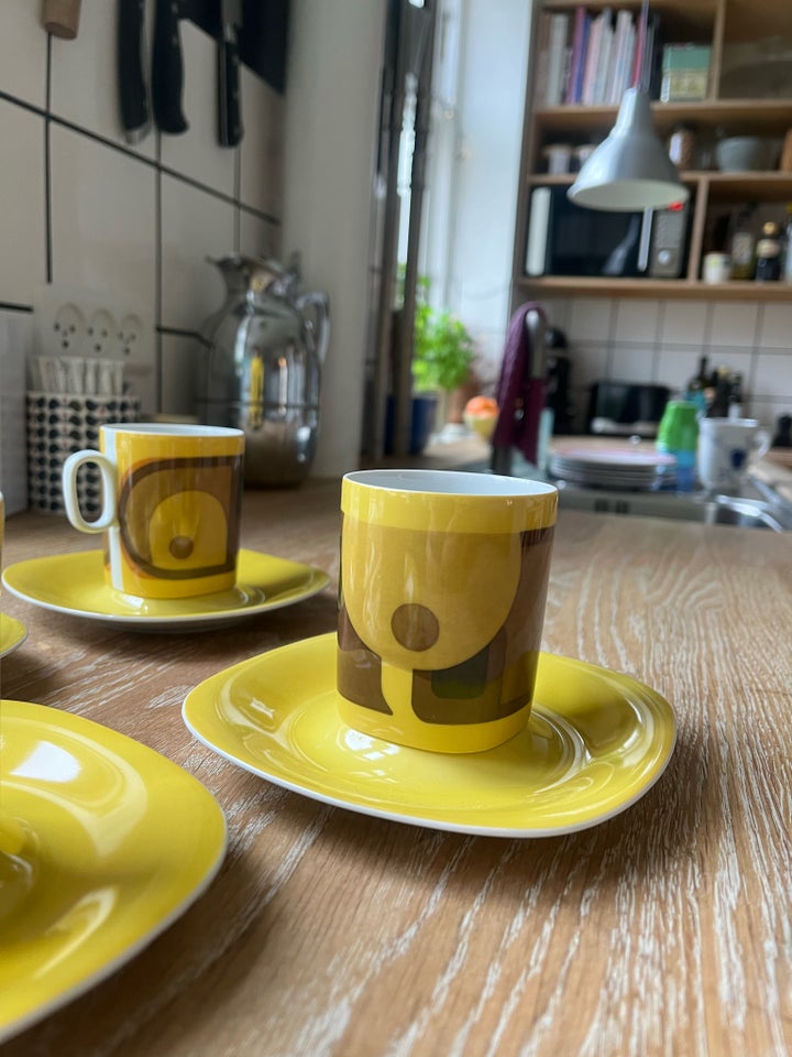 Porcelæn, Retro kaffekop med