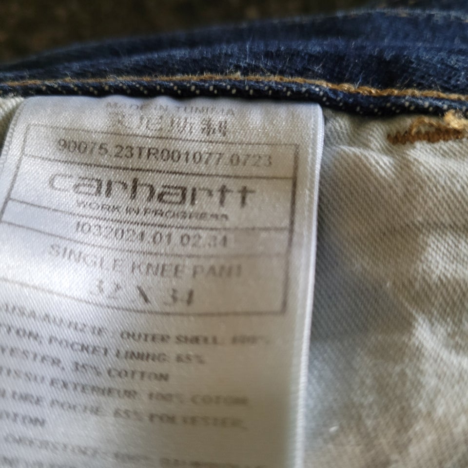 Jeans Carhartt str findes i