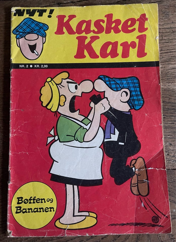 Kasket Karl 1970 nr. 2, Tegneserie