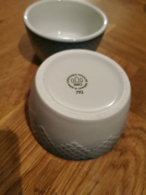 Porcelæn Sukkerskål skål Bing og