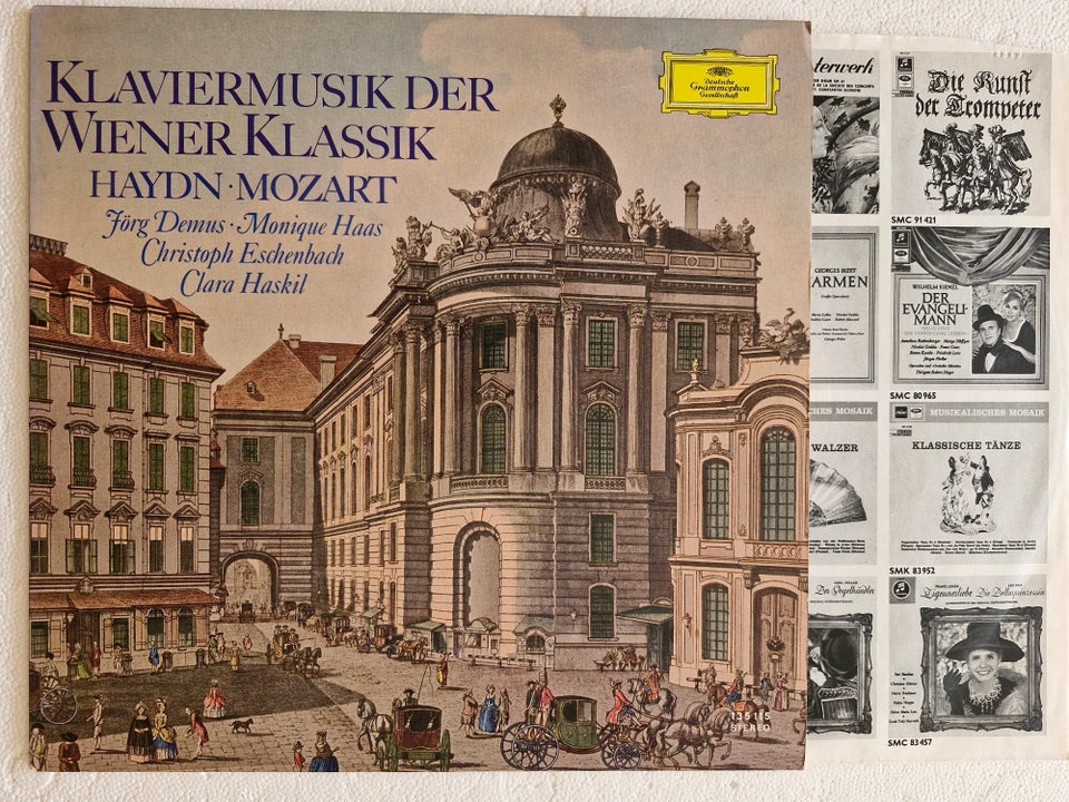 LP, Mozart og Haydn, Klaviermusik