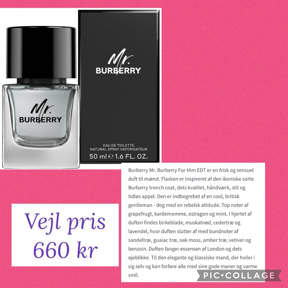 Herreparfume Eau de toilette