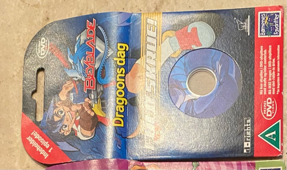 Beyblade, DVD, andet