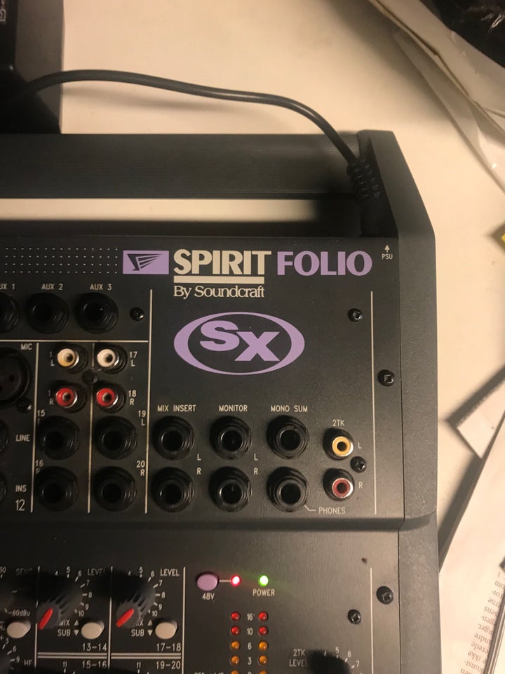 Mixet, Soundcraft Spirit folio sc