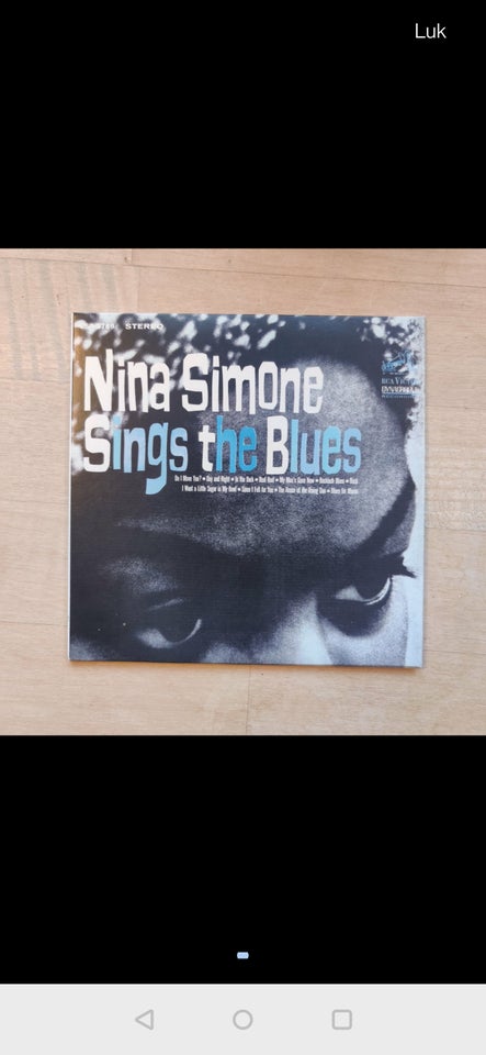 Nina Simone: Sings the blues, jazz