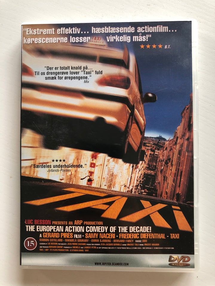 Taxi, instruktør Gerard Pires, DVD