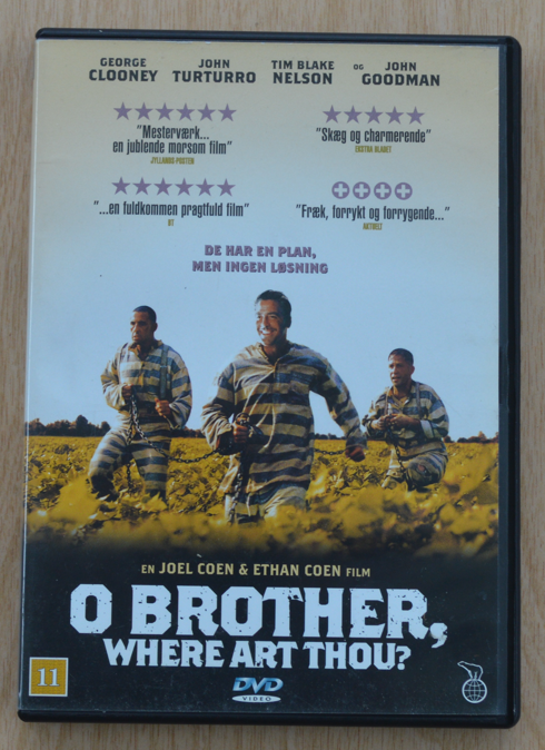 O brother where art thou, DVD,