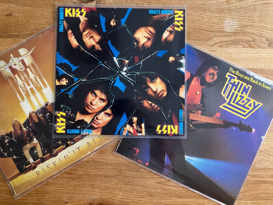 LP, KISS, Thin Lizzy