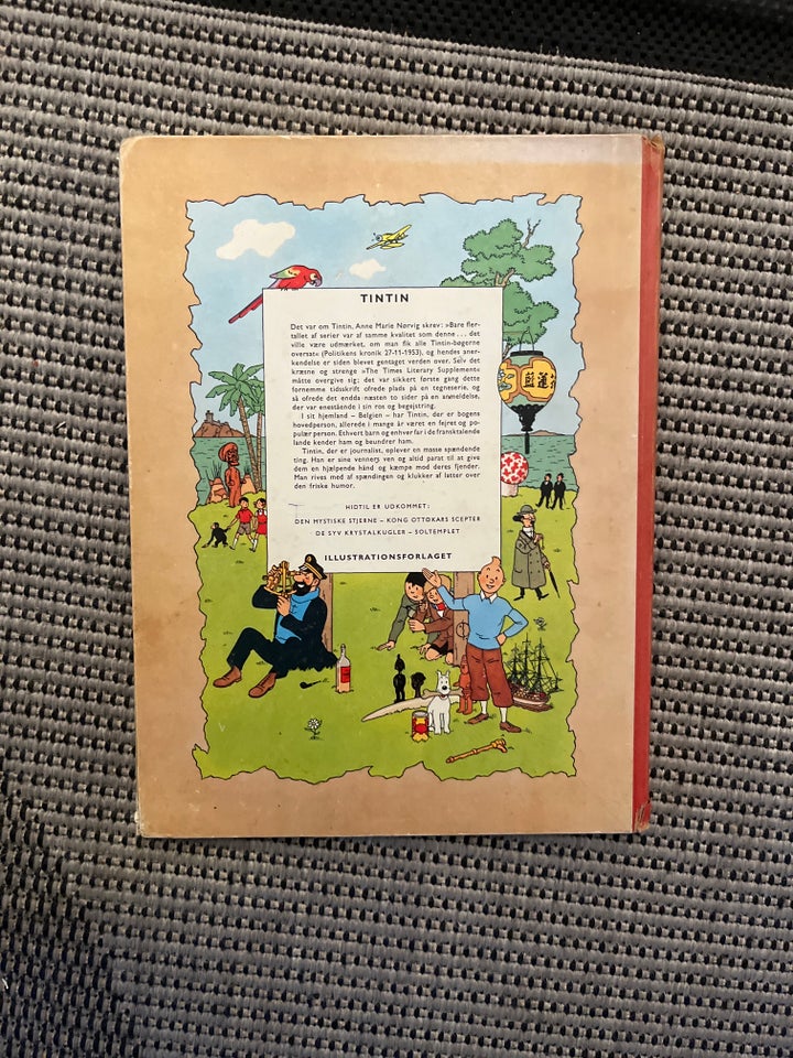 Tintin nr 3, Tegneserie