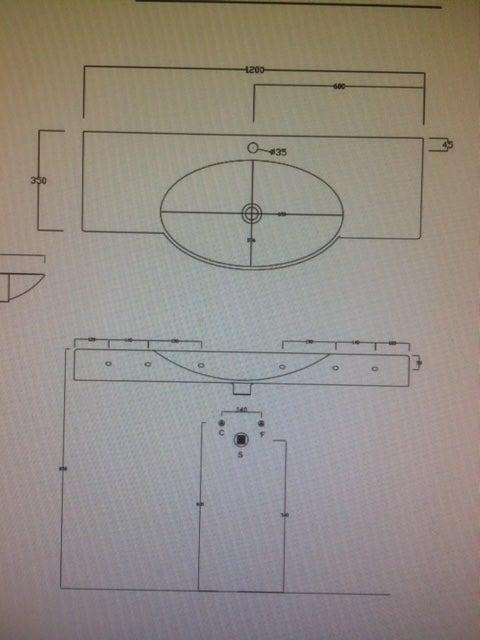 Lavabo -120, Swing