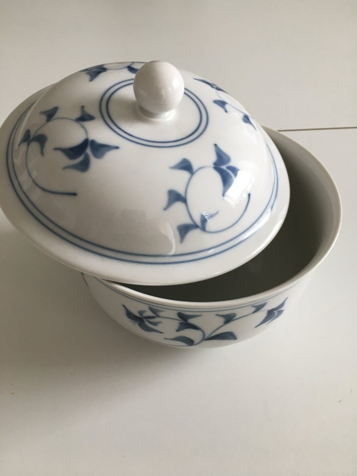 Porcelæn, Skål med låg , Nobelesse