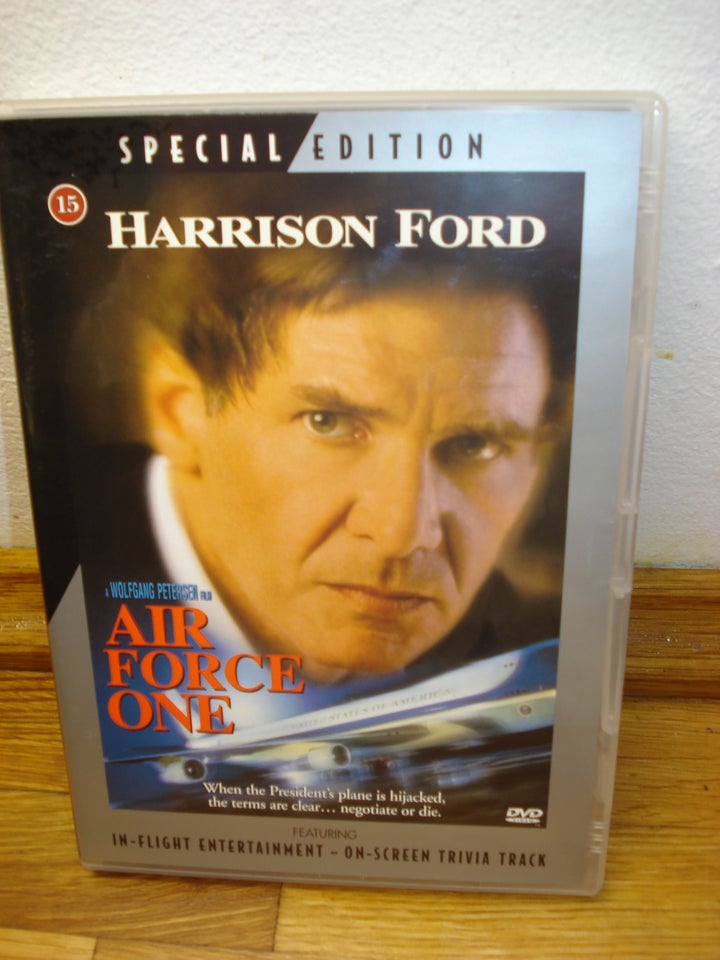 Harrison Ford film, DVD, thriller