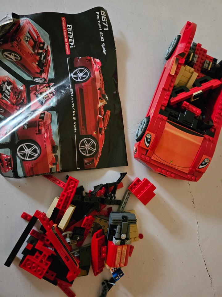 Lego Racers, Ferrari 8671 Spider