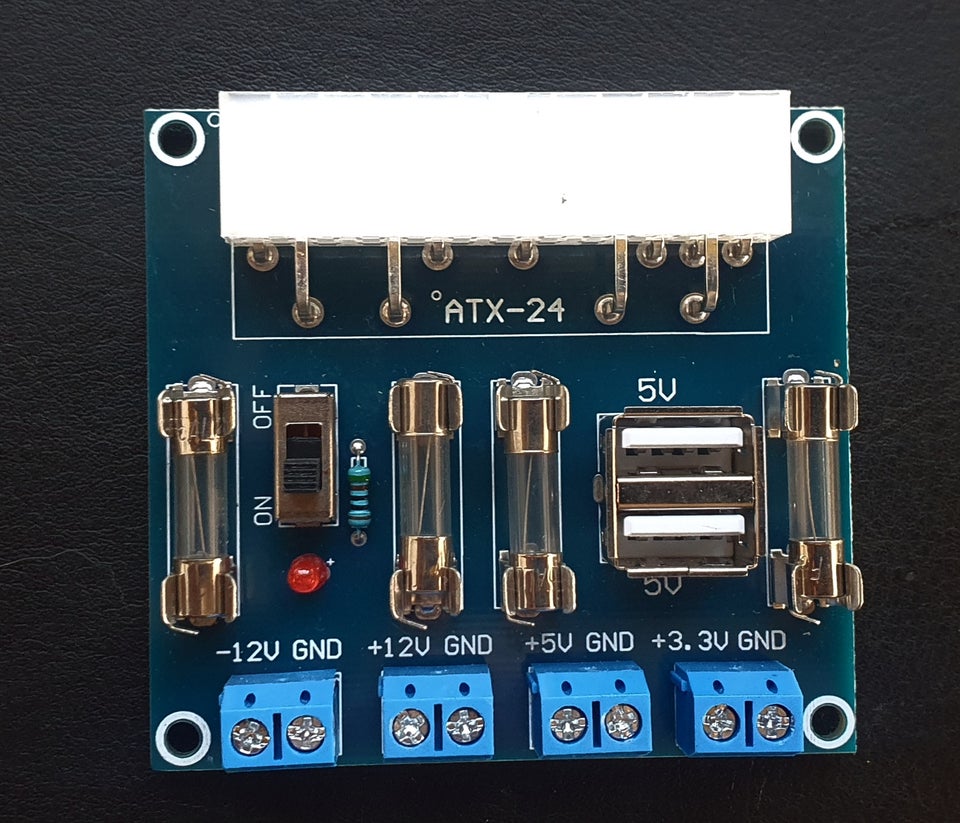 Andet, ATX-24 power adapter board