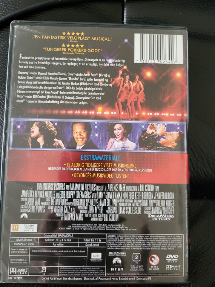 Dreamgirls, DVD, andet