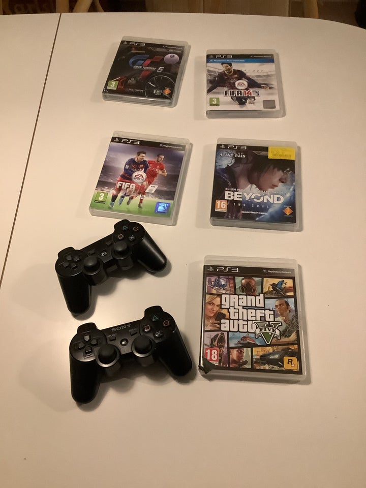 Playstation 3 spil og kontroller,