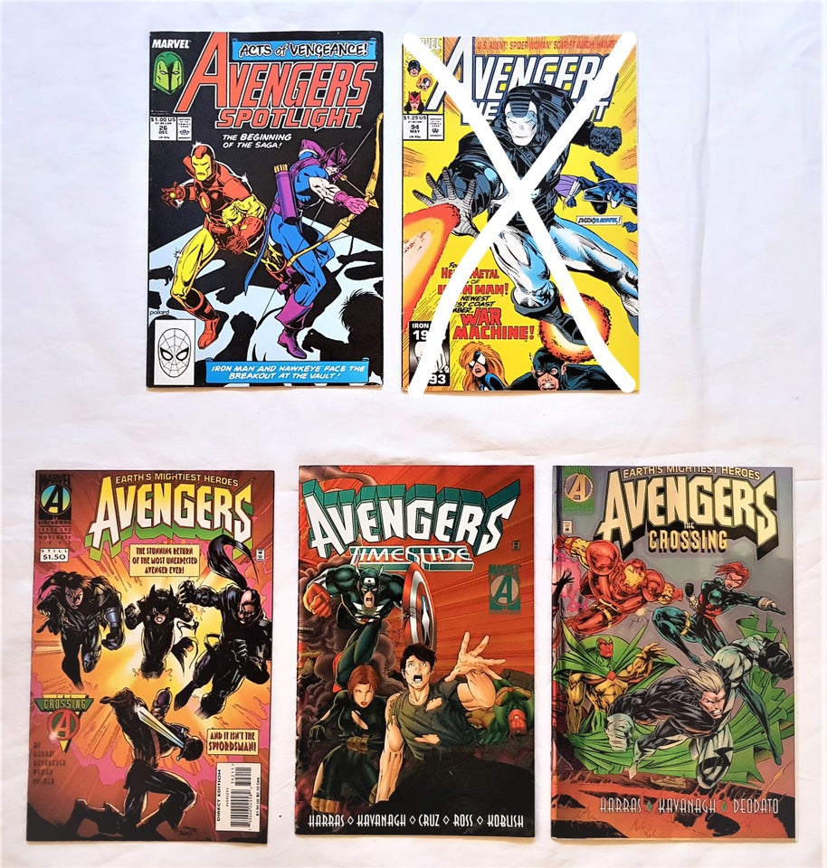 MARVEL single issues – løssalg 2