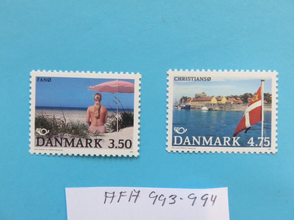 Danmark, postfrisk, AFA 993/994