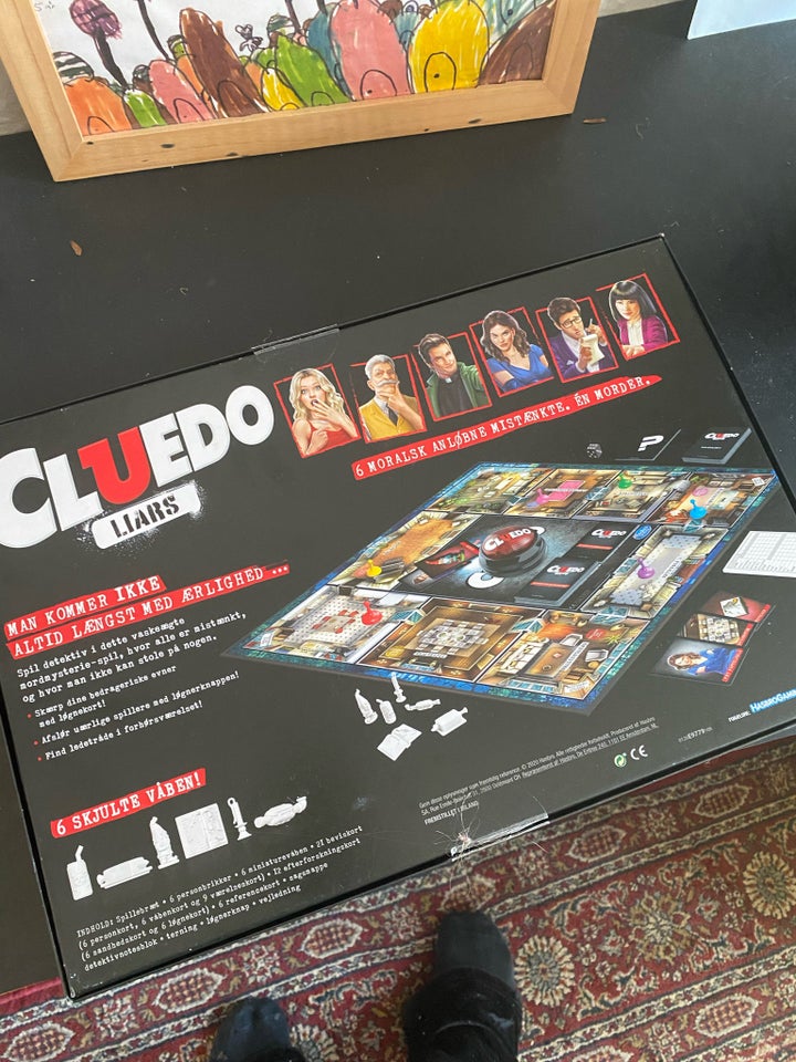 Cluedo Lises, brætspil