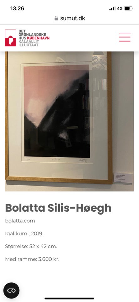Kliché  Bolatta Silis-Høegh