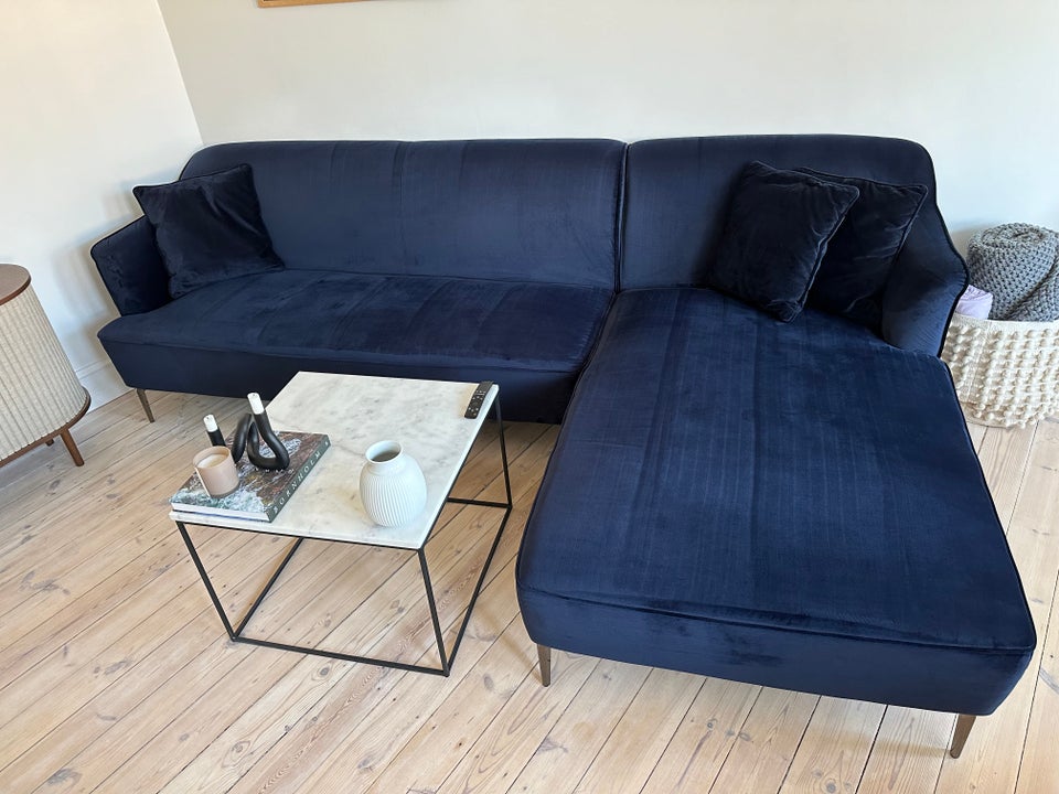 Sofa, velour, 3 pers.