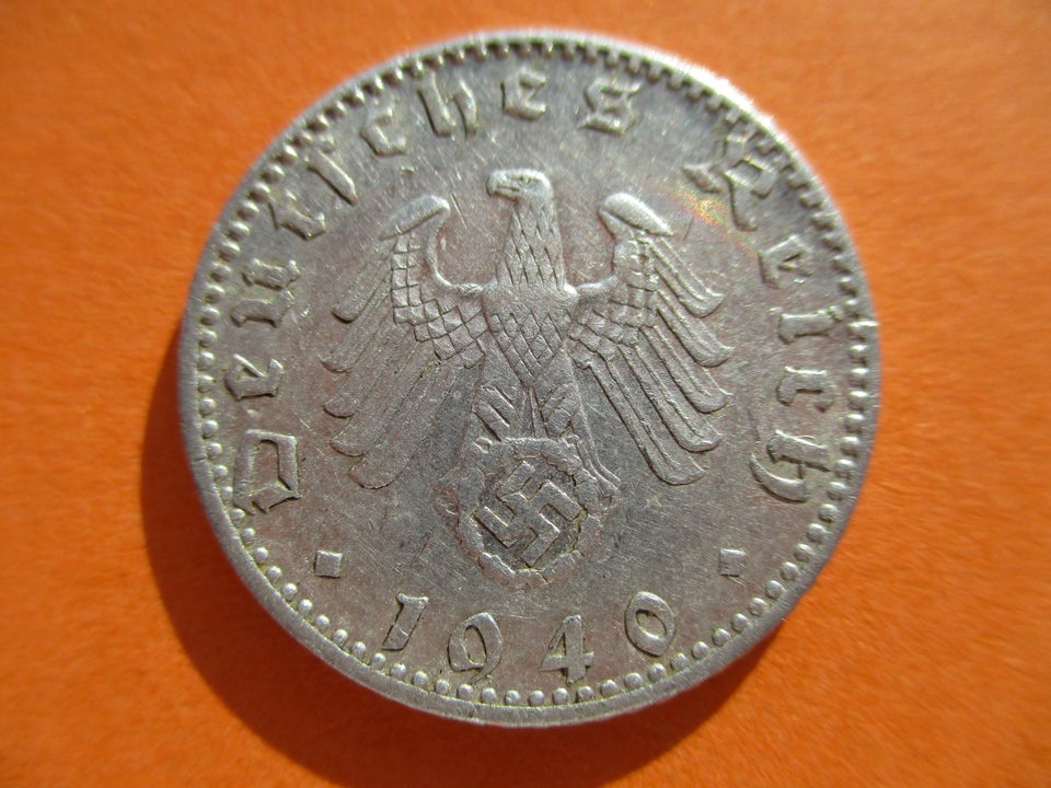 Vesteuropa, mønter, 50 pfennig