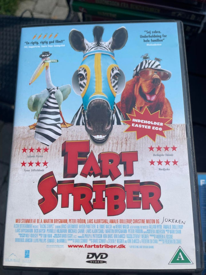 Fartstriber DVD animation