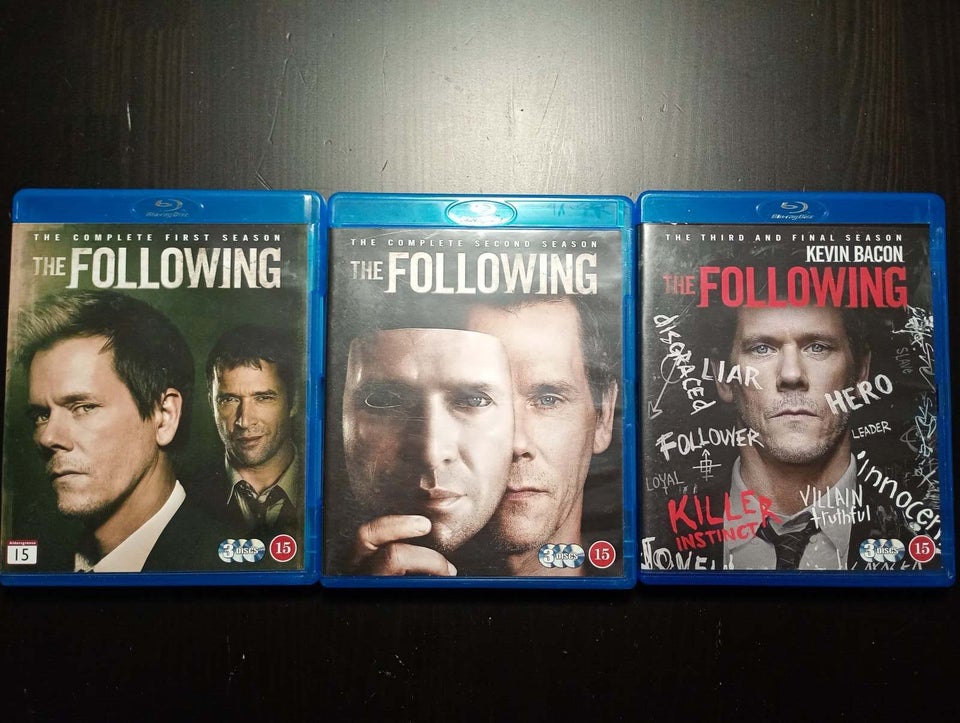 The following , Blu-ray, thriller