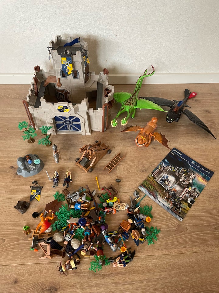 Playmobil, Ridderborg, drager og