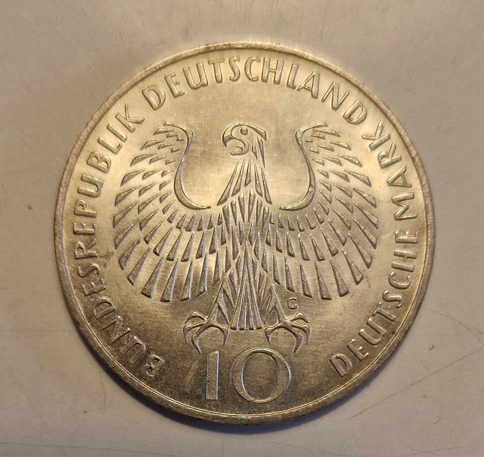 Vesteuropa, mønter, 10 Mark